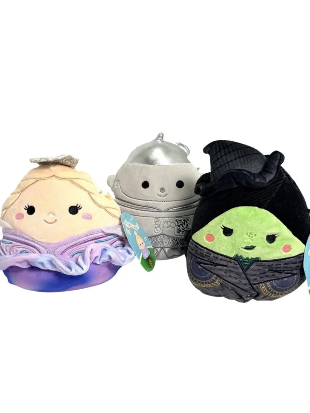 Squishmallows Wicked Bundle Glinda Elphaba Tin Man 8